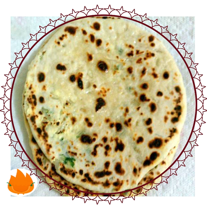 Indian Flat Bread Cheese.