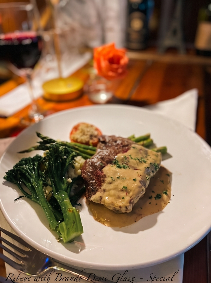 Delmonico Ribeye.