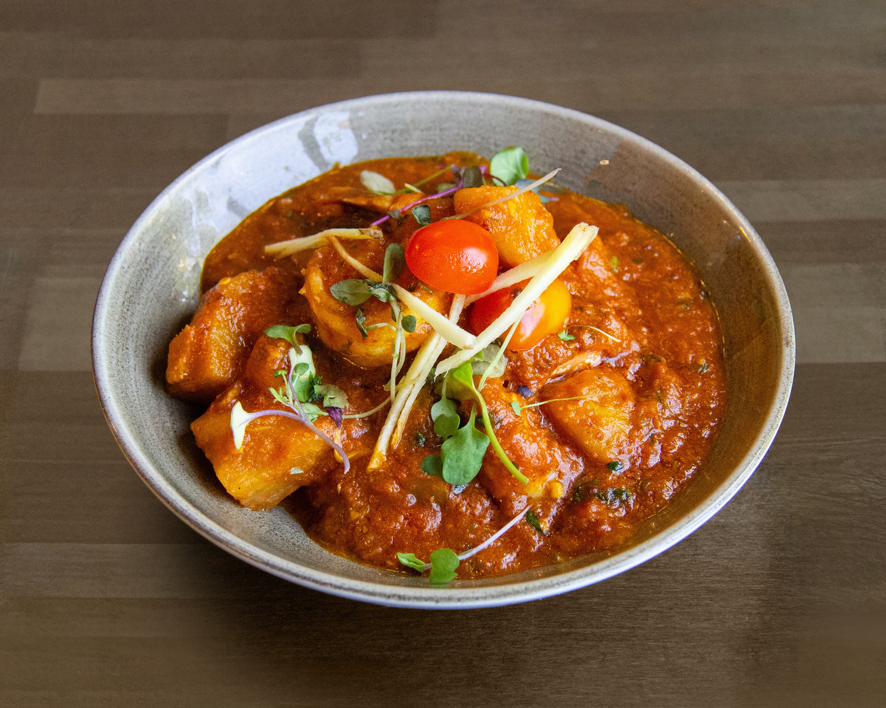 Prawn Vindaloo.