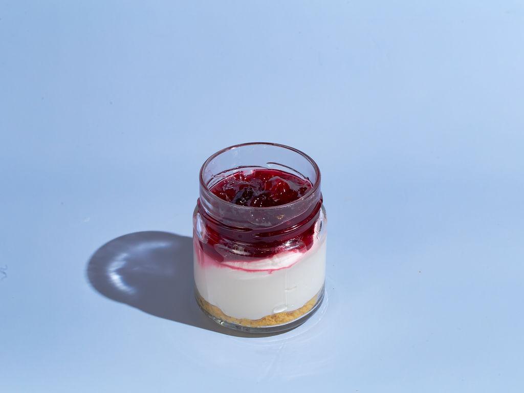 Sour Cherry Cheesecake.