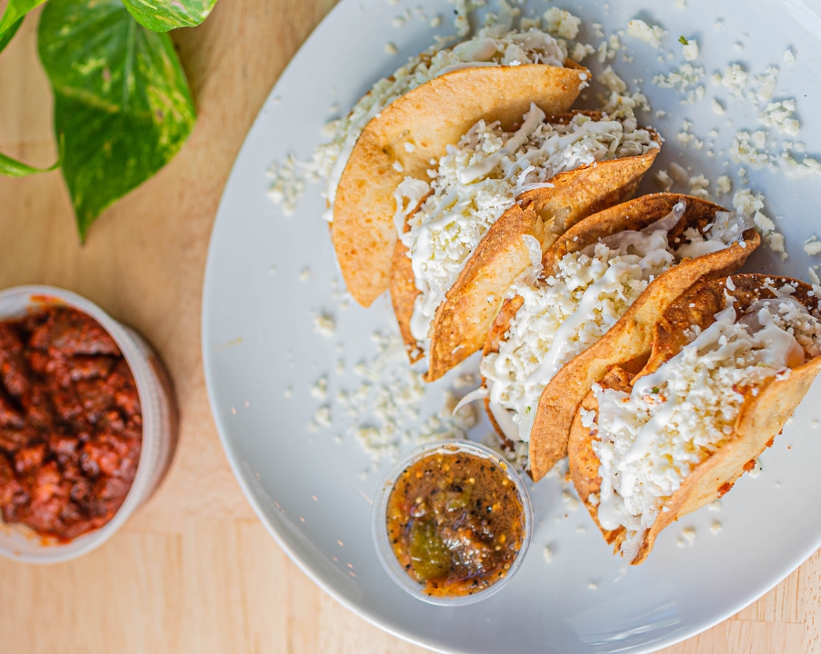 Tacos Dorados de Papa.