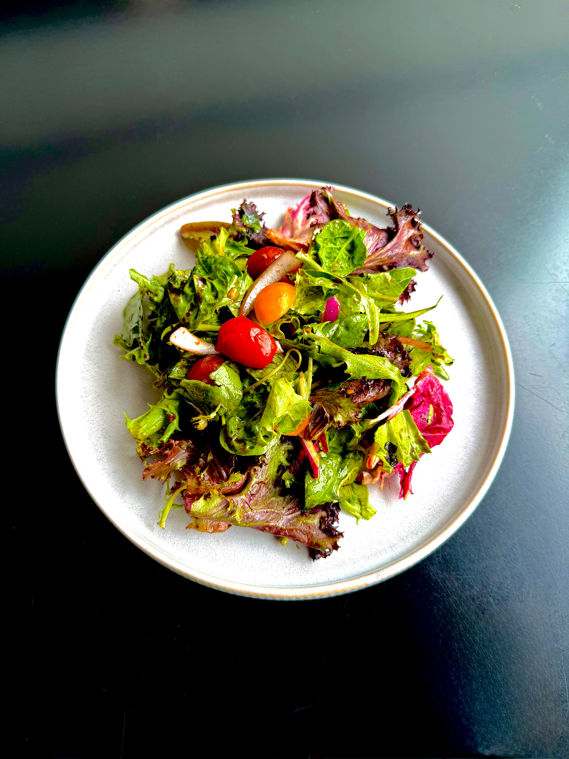 Spring Mix Salad.
