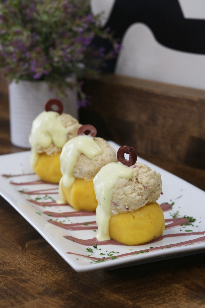 Causa (Tuna or Chicken).
