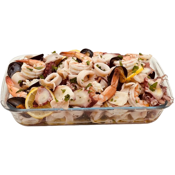 Seafood Salad Platter.