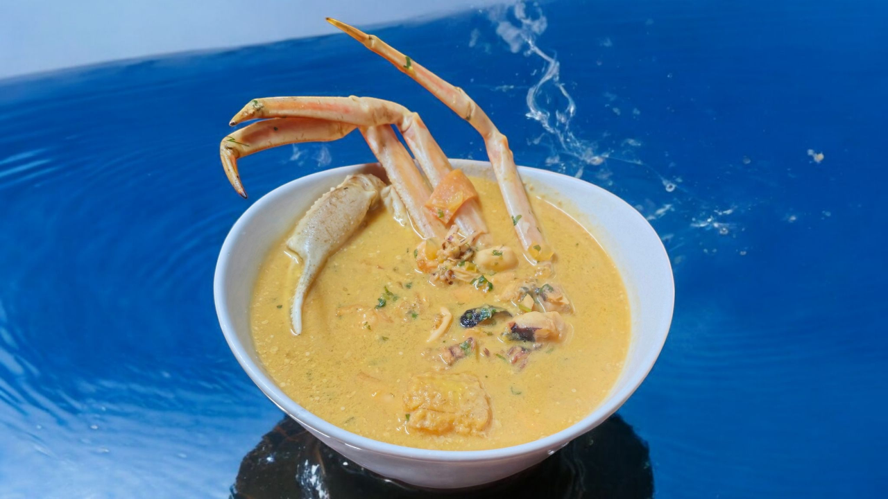 Sopa Mariscos - Seafood Soup.