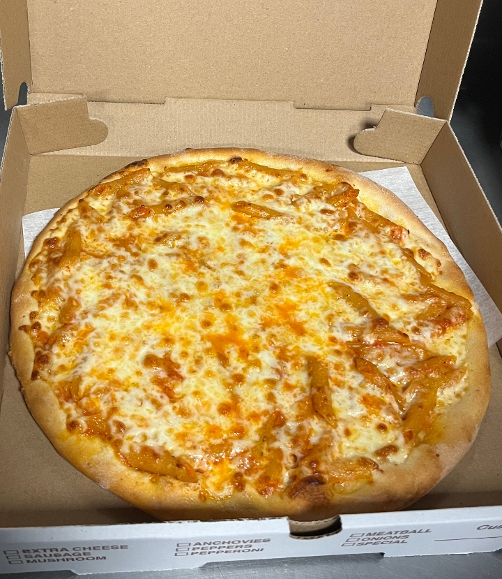 11" Penne Vodka Pizza.