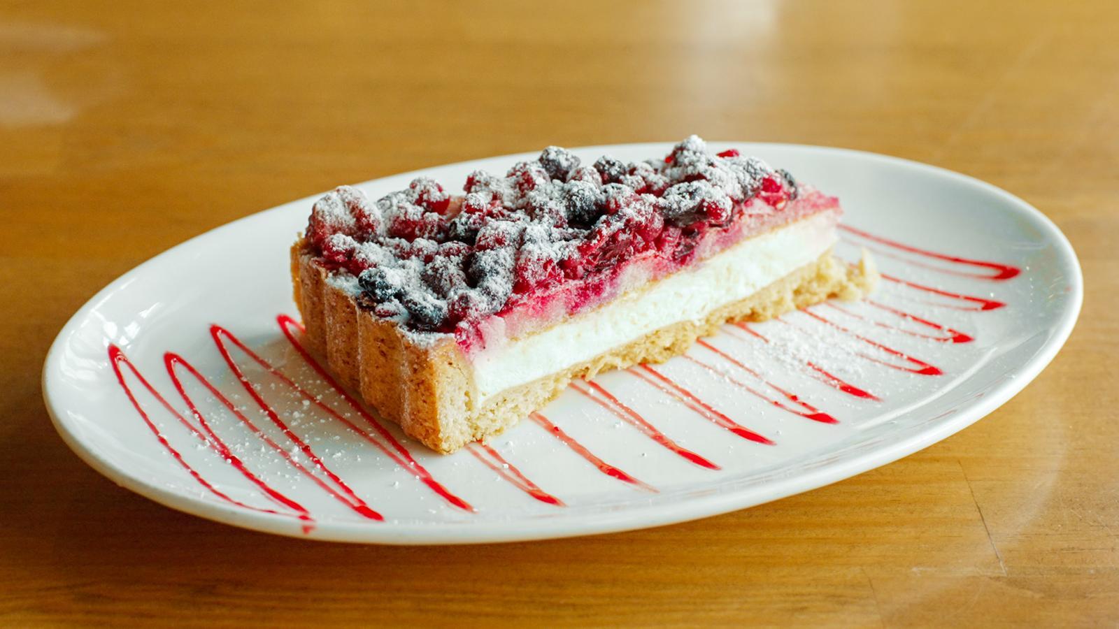 Mixed Berry Cake.