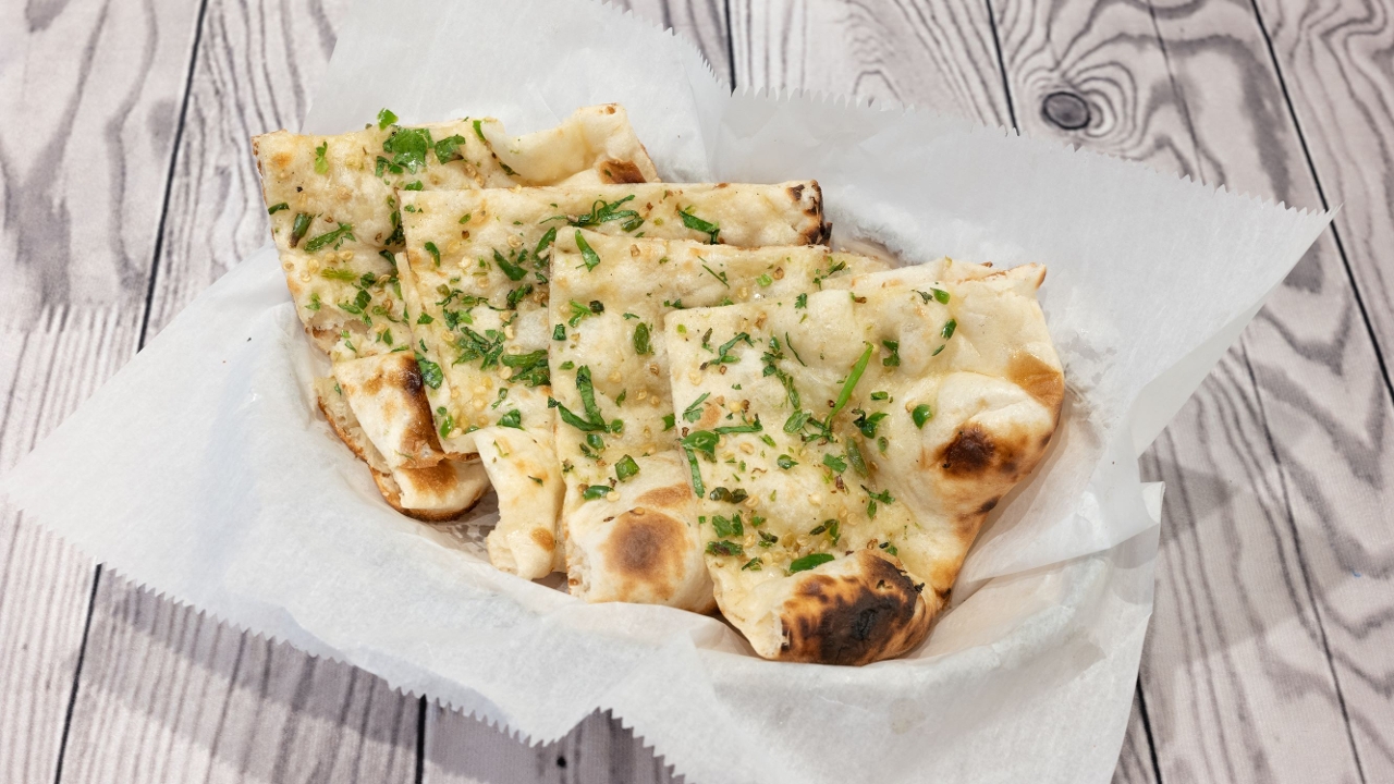 Chili Cilantro Naan.