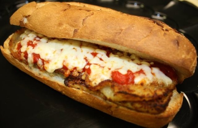 Chicken Parm Sub.