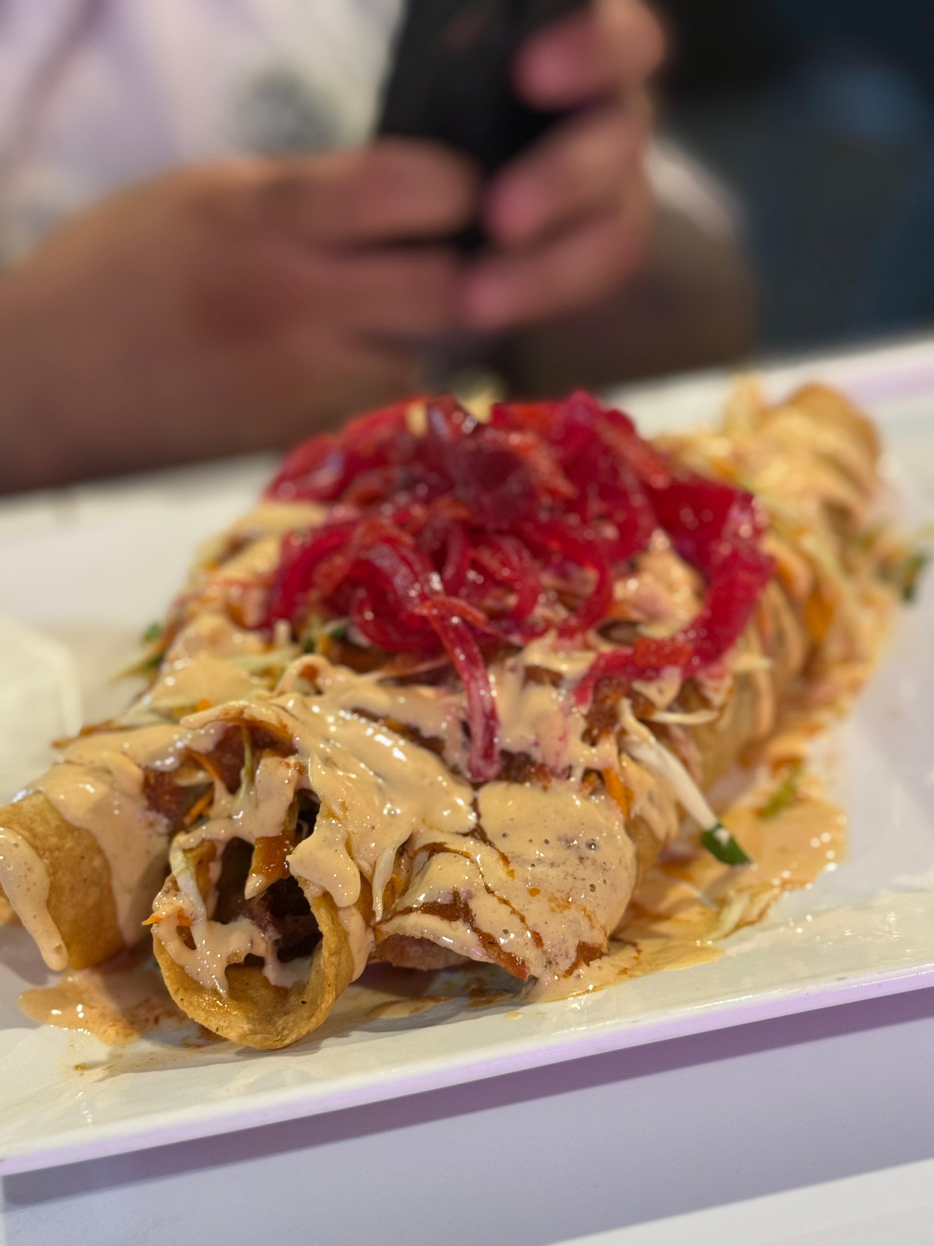 Tacos Dorados.