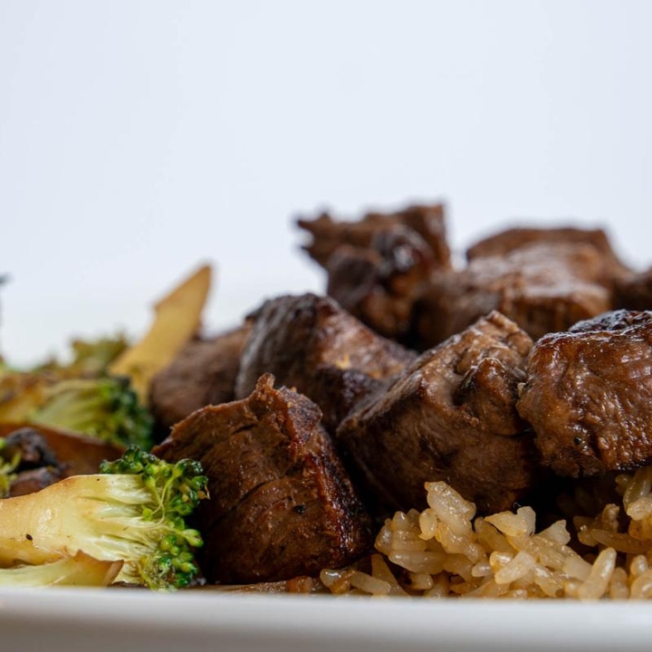 HIBACHI LUNCH FILET MIGNON.