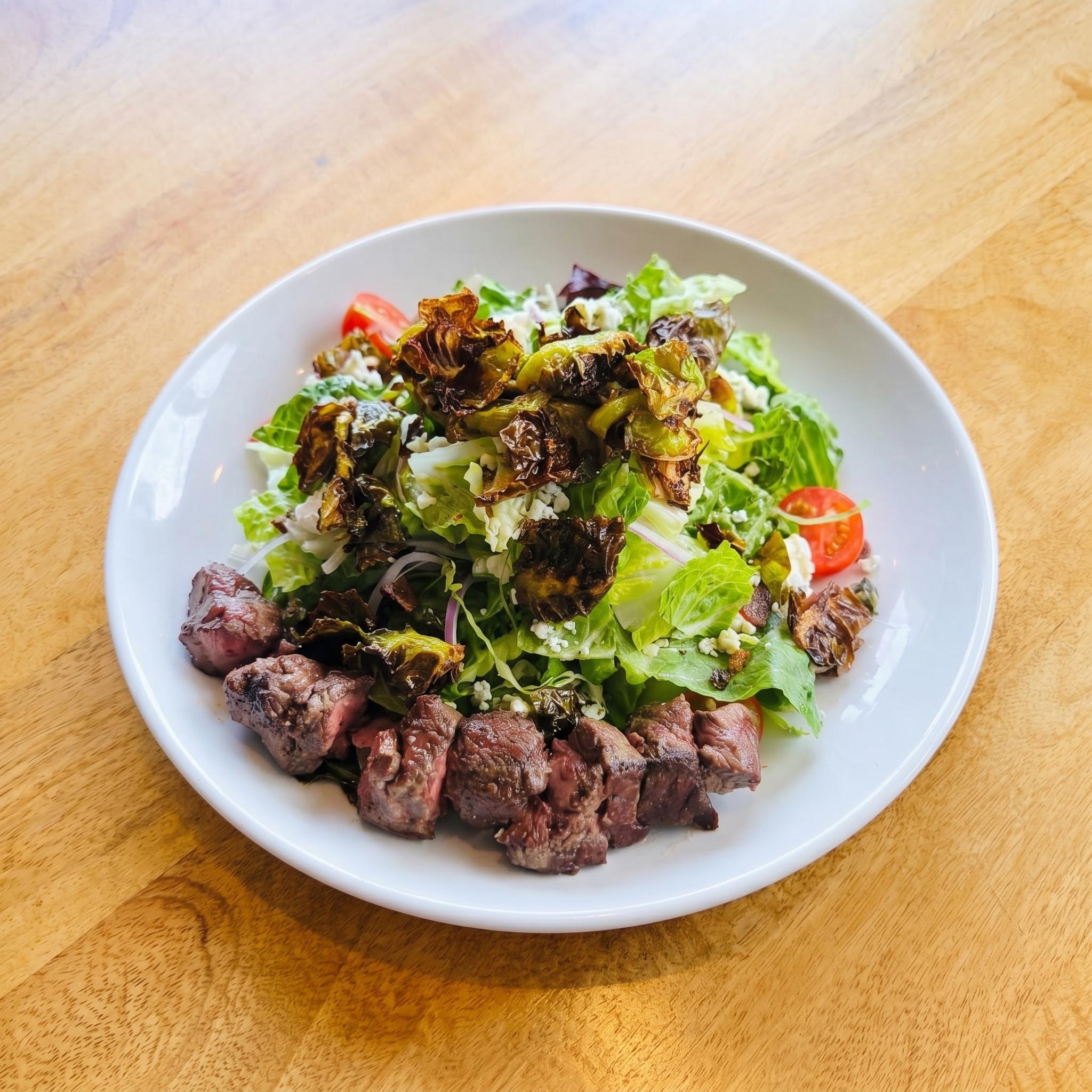Steak & Brussels Salad.