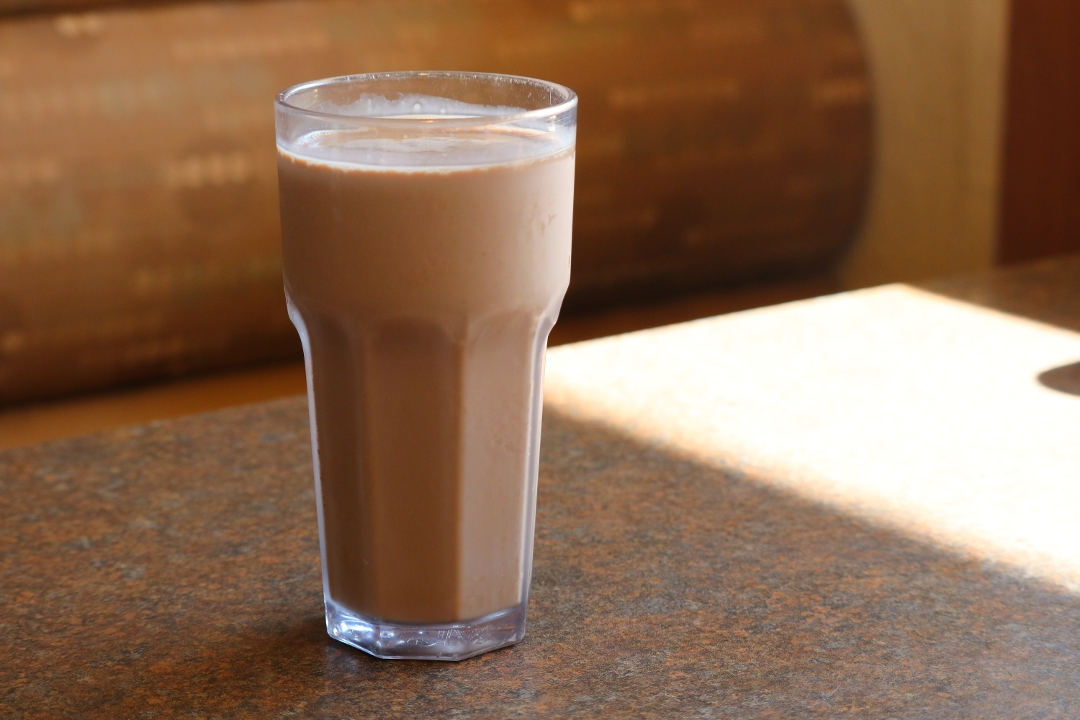 LARGE CHOCOLATE MILK.