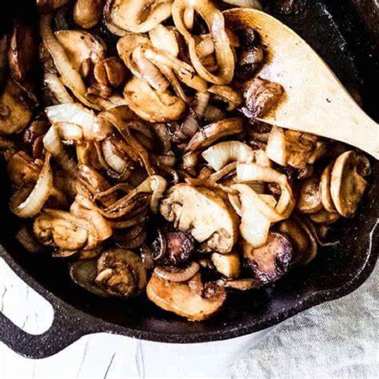 Grilled Mushrooms.