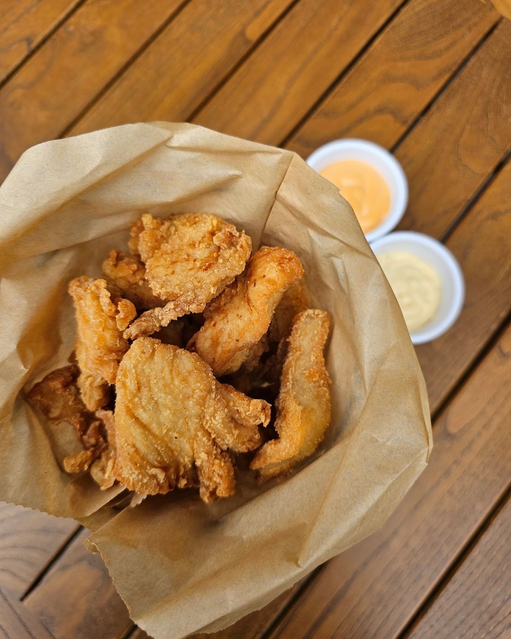 Crispy Chicken Bites.
