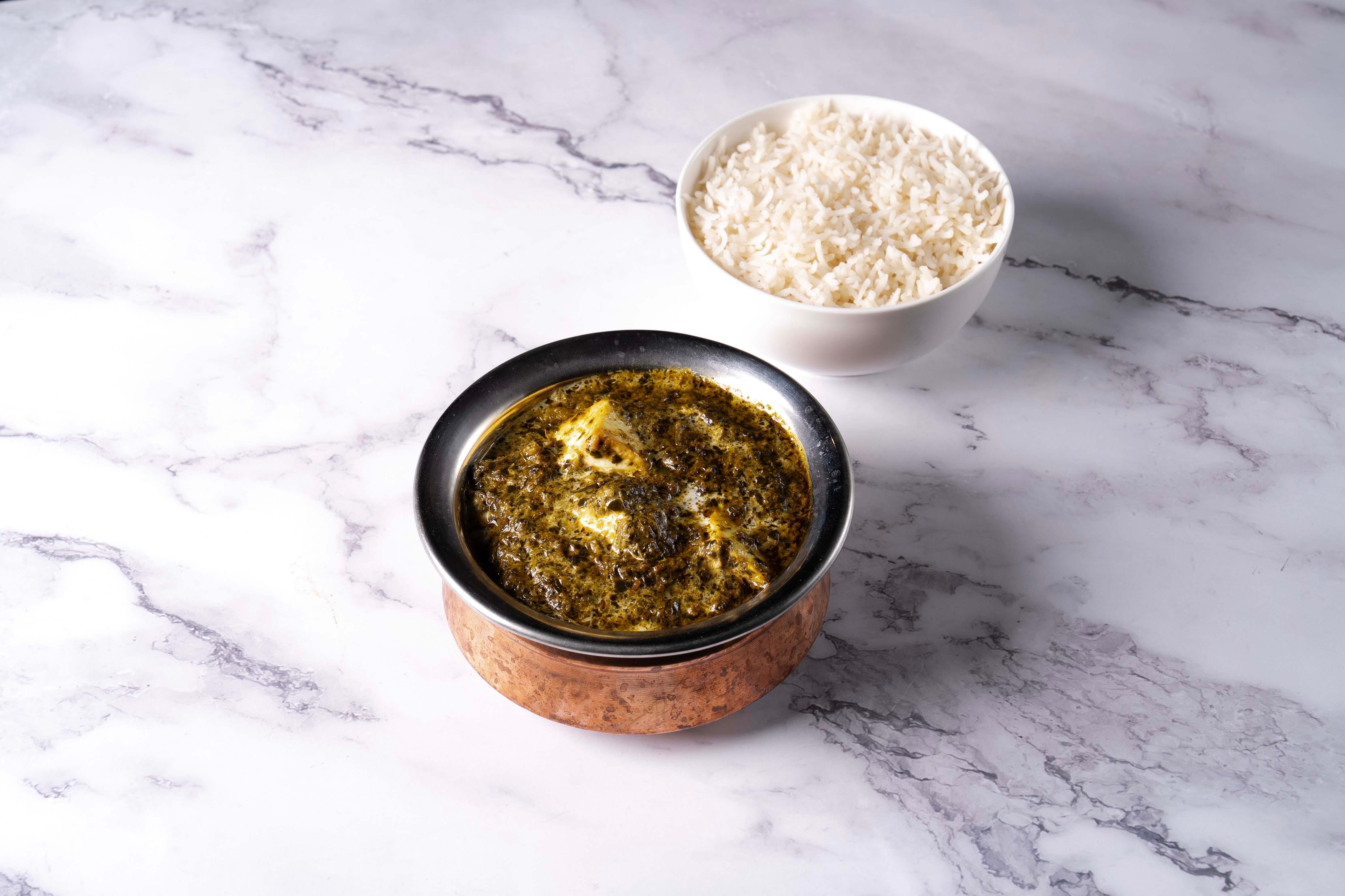 Saag Paneer.