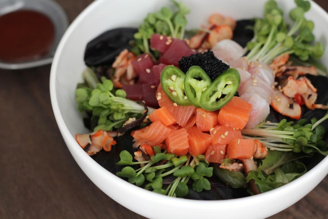 Spicy Sashimi Bowl.