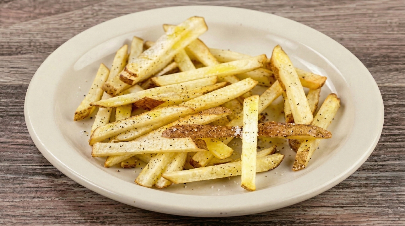 French Fries With Sea Salt.