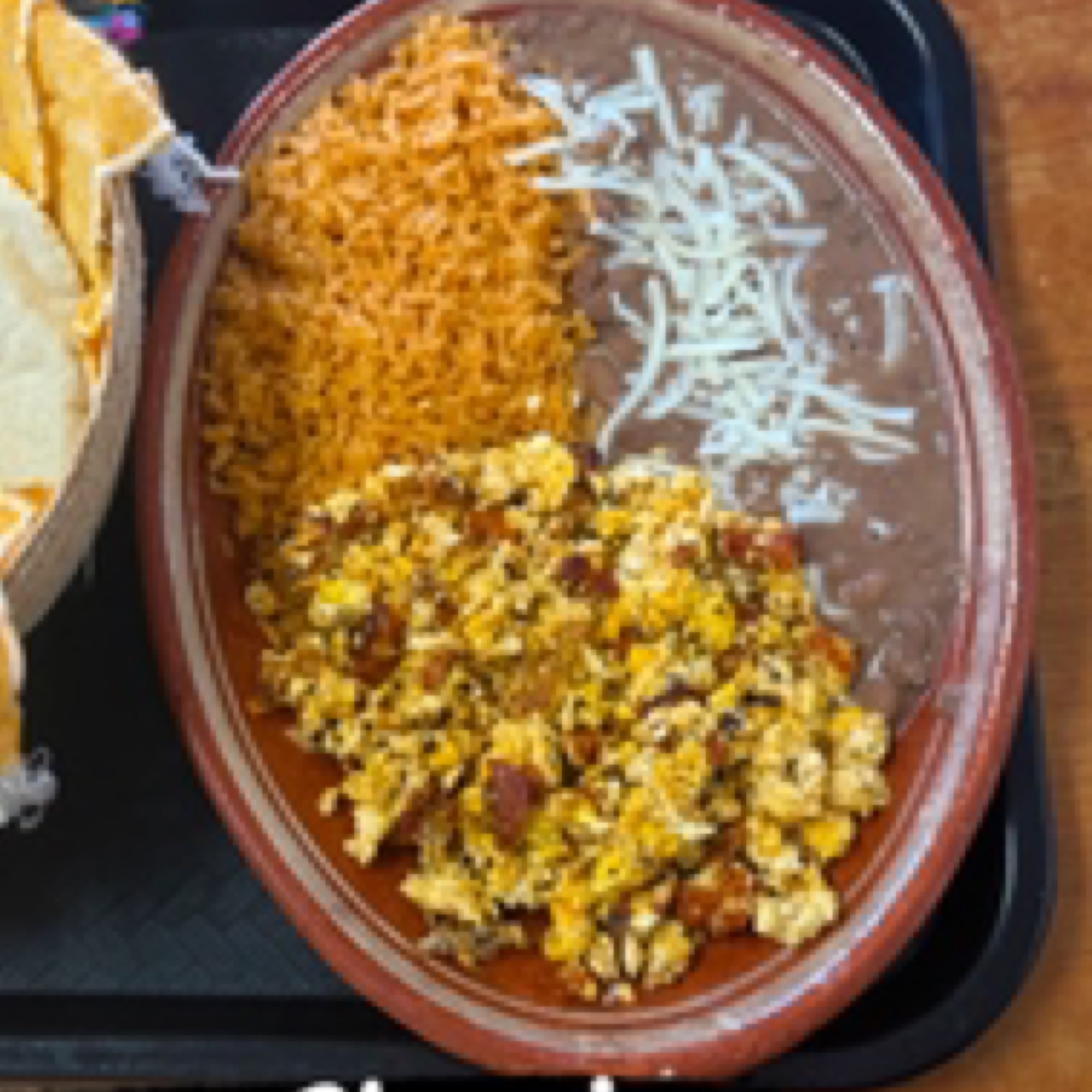 Huevo con Chorizo.