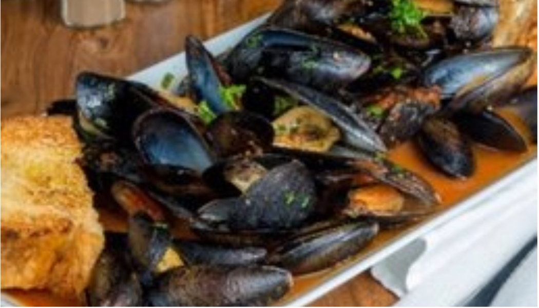 Sauteed Mussels.