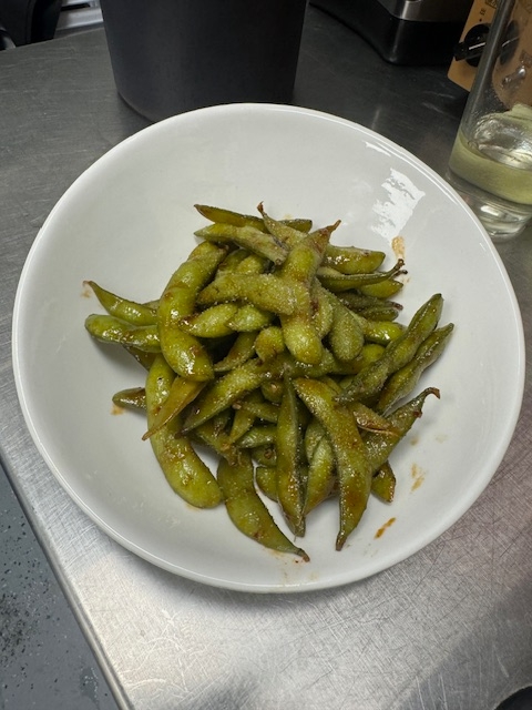 Spicy Edamame.
