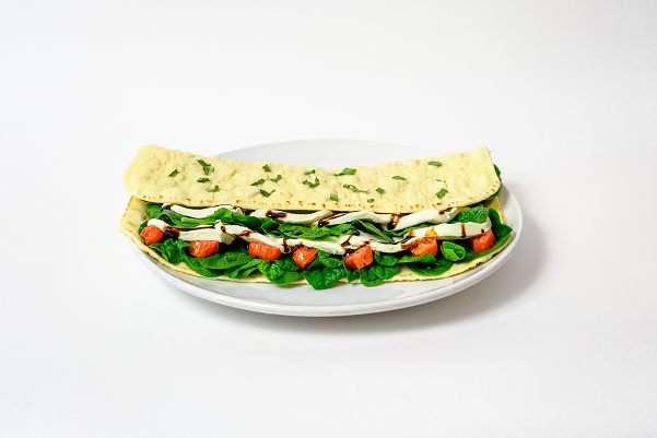 Caprese piadina.