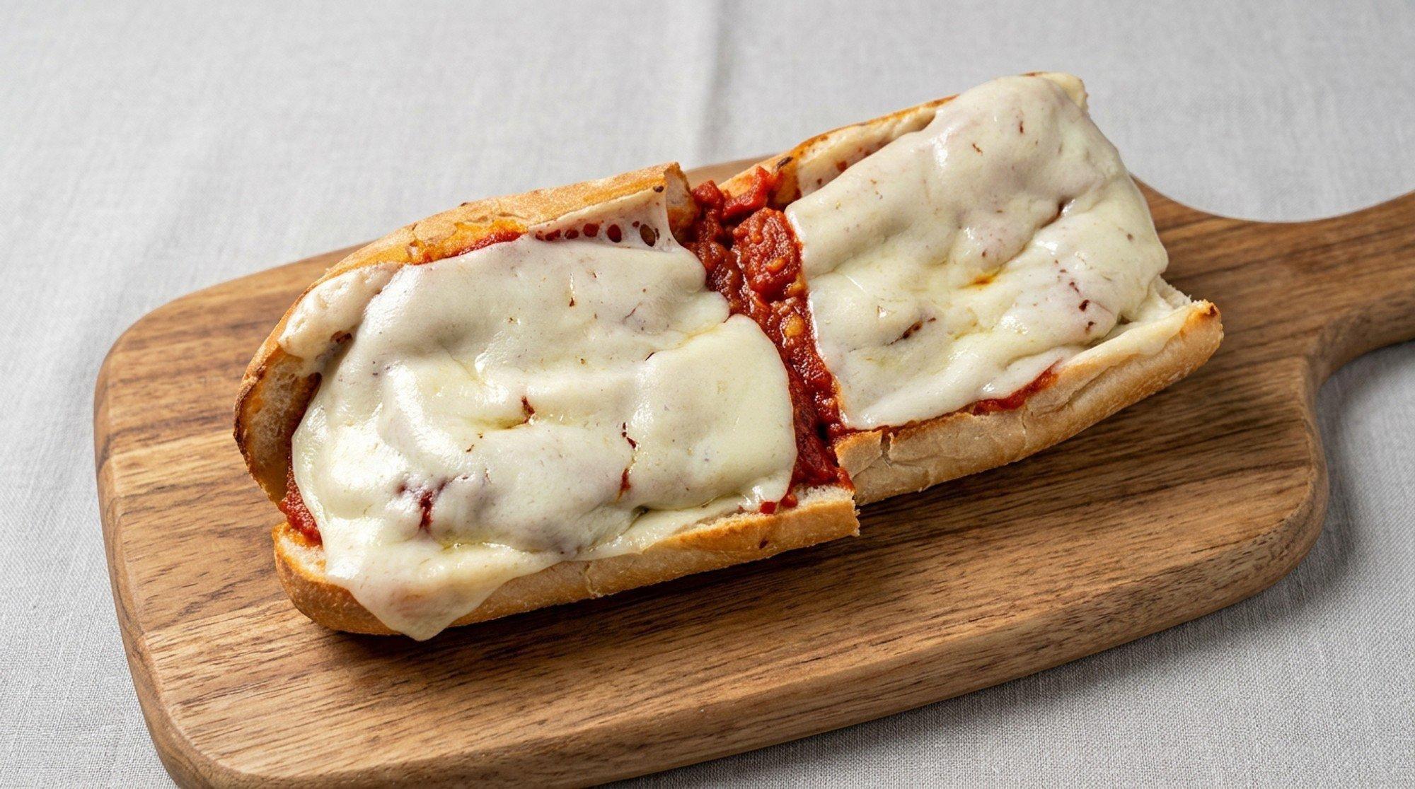 Eggplant Parmigiana Sub.