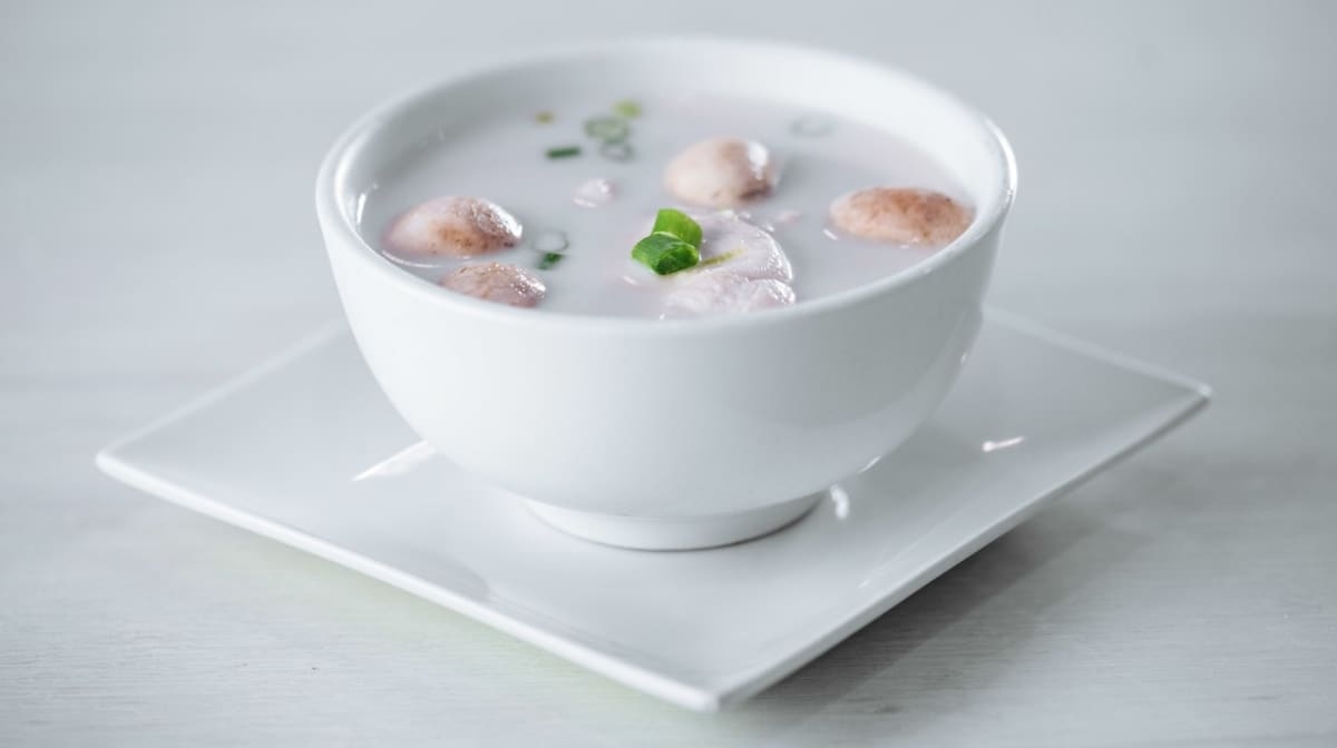 Cup Thai Coconut Soup.