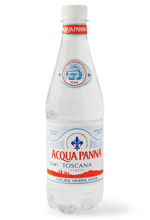 Aqua Panna Water.