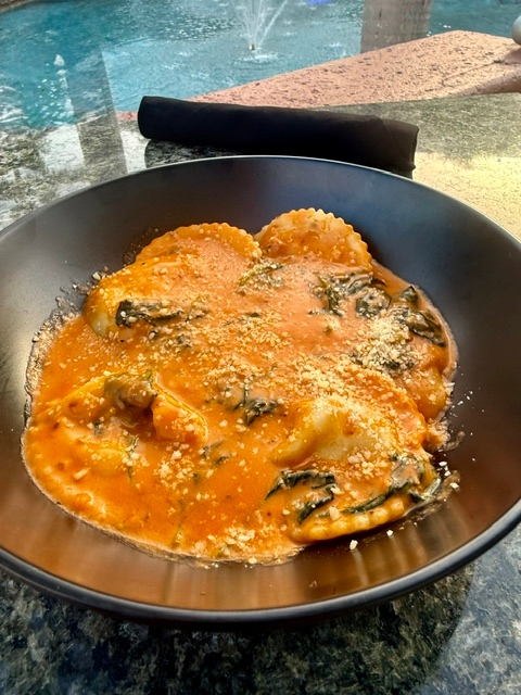 Ravioli Rose.