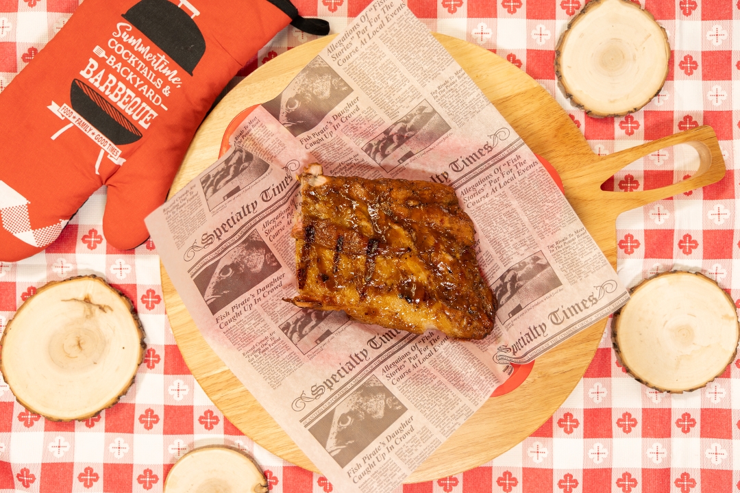 Baby Back Ribs Half Slab.