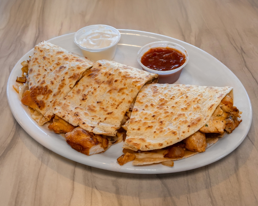 Chicken Quesadilla.