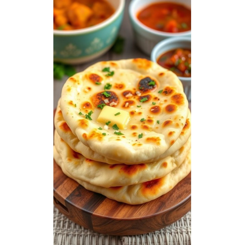 Garlic Naan Roti.
