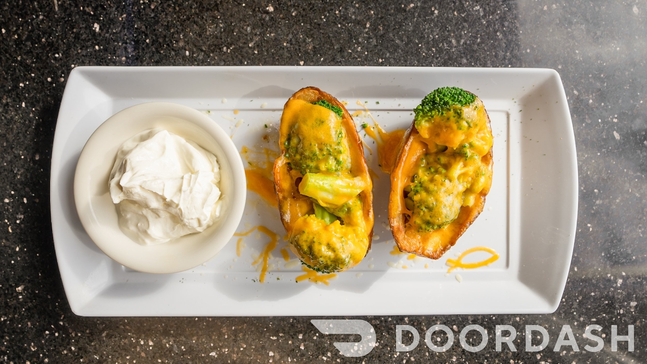 Stuffed Potato Skins.