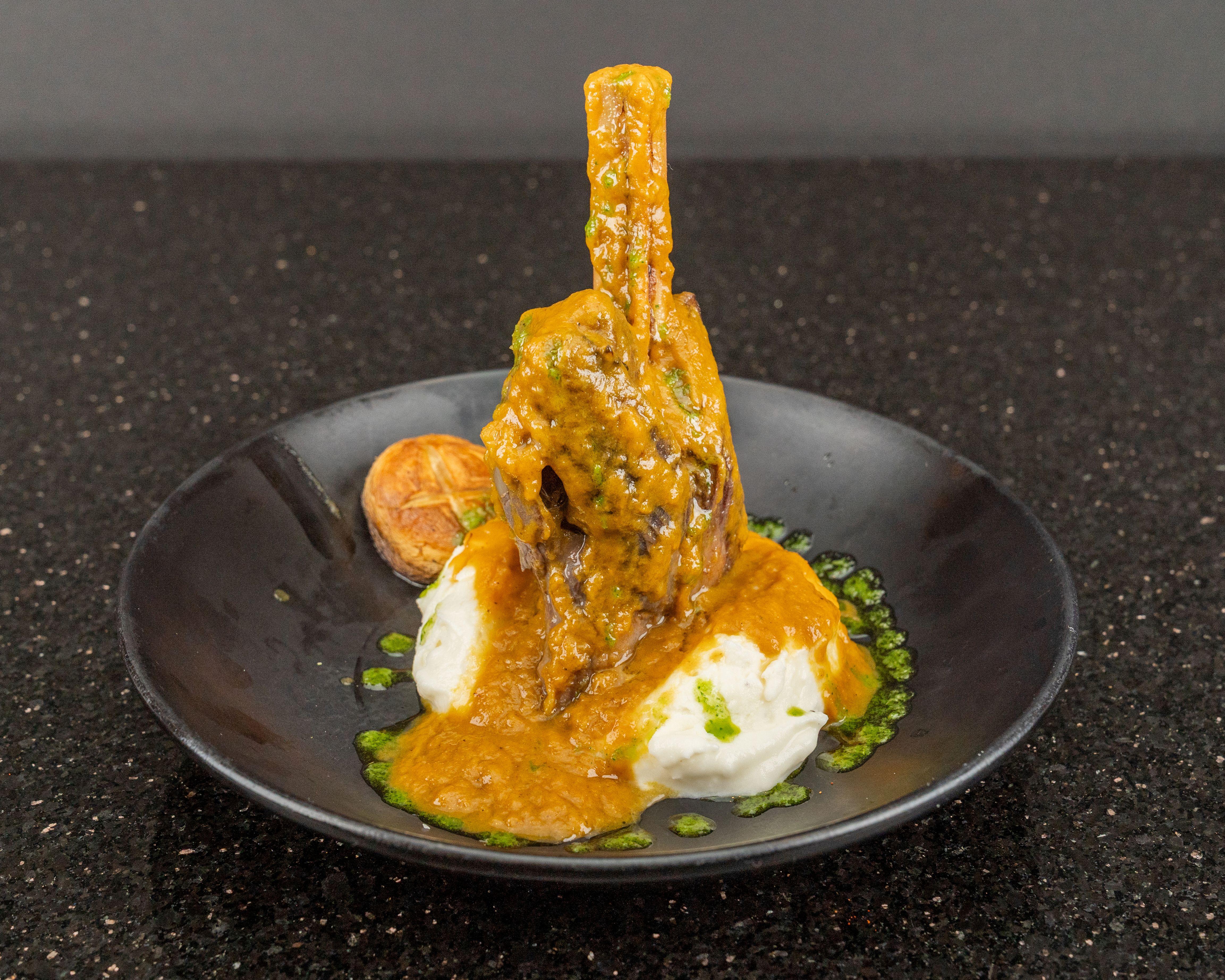 Jarrete de Cordero a la Miel / Lamb Hock with Honey.
