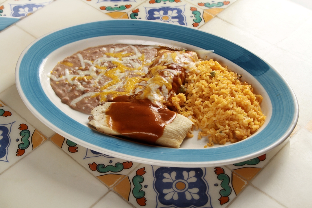 L-ENCHILADA & TAMAL.