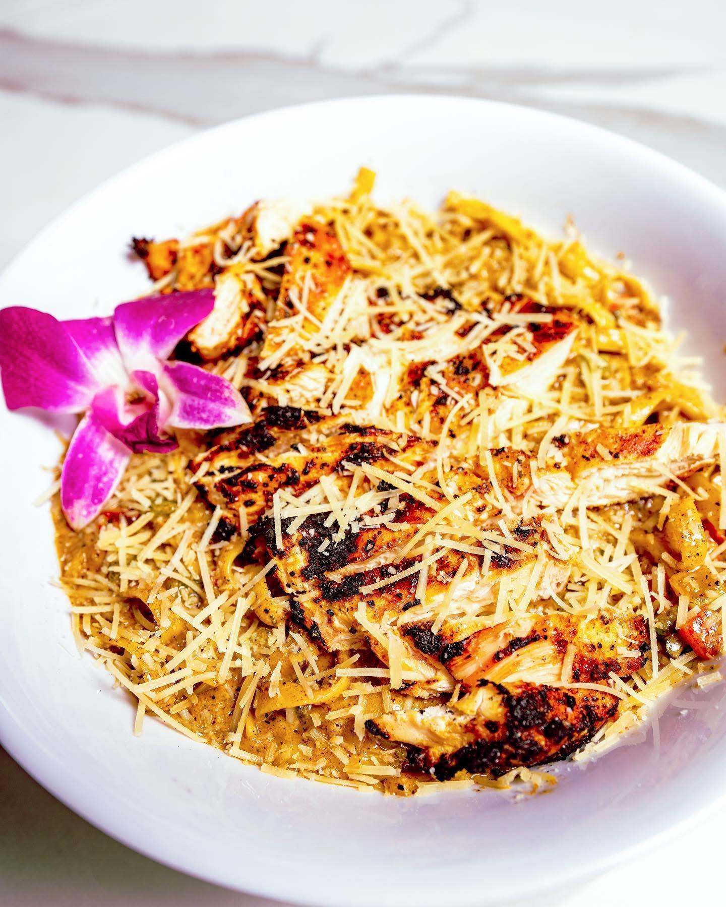 Cajun Chicken Alfredo.