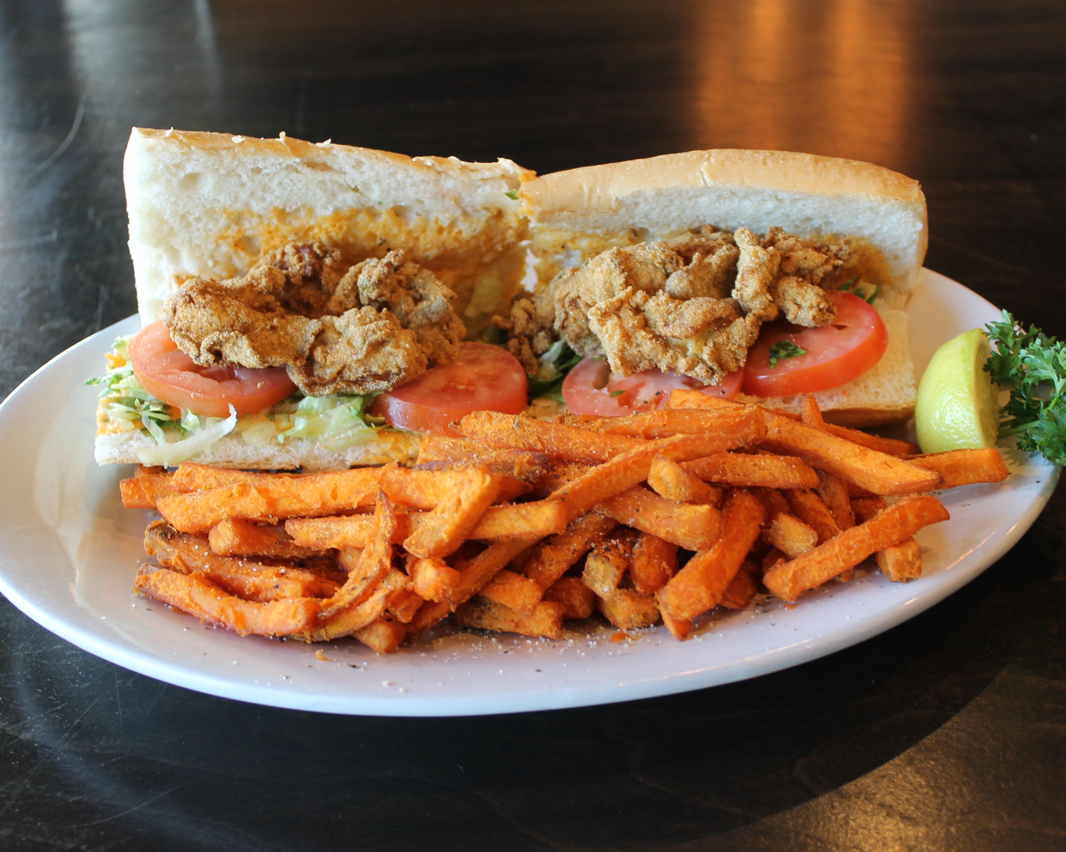 Oyster Po'boy.