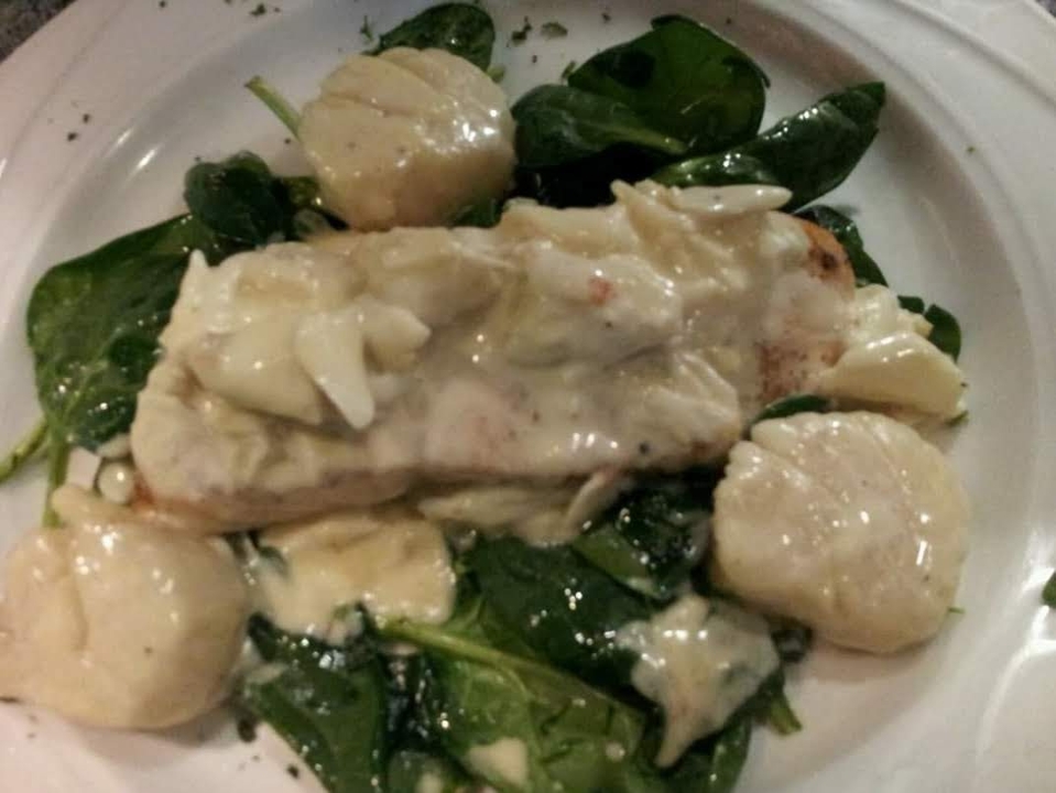 Salmon Con Spinaci.
