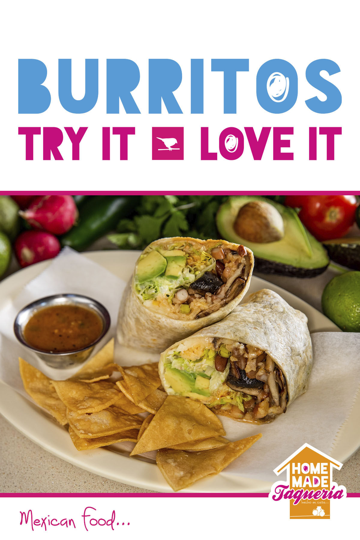 Al Pastor Burrito.