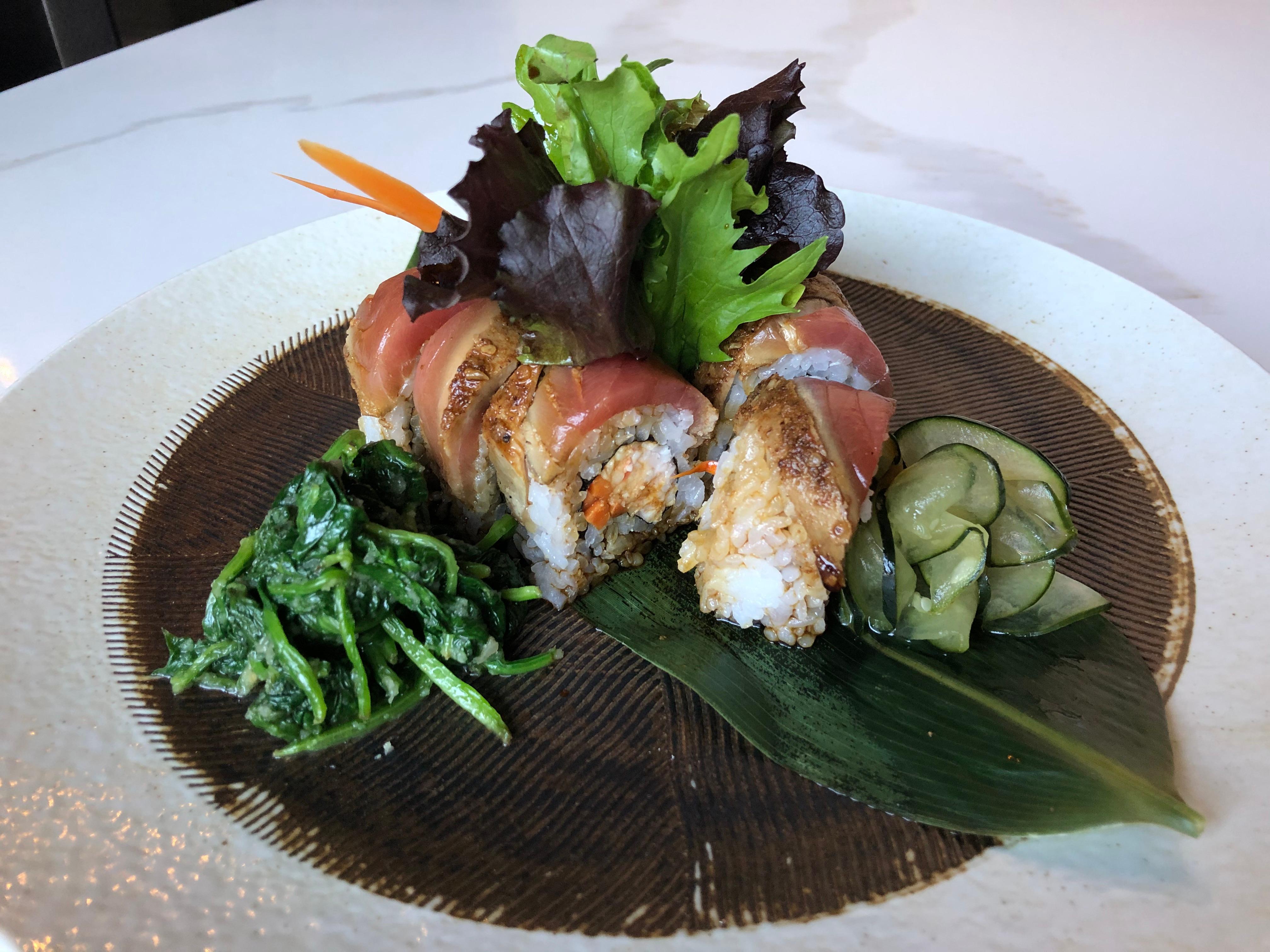 Cajun Tuna Roll.