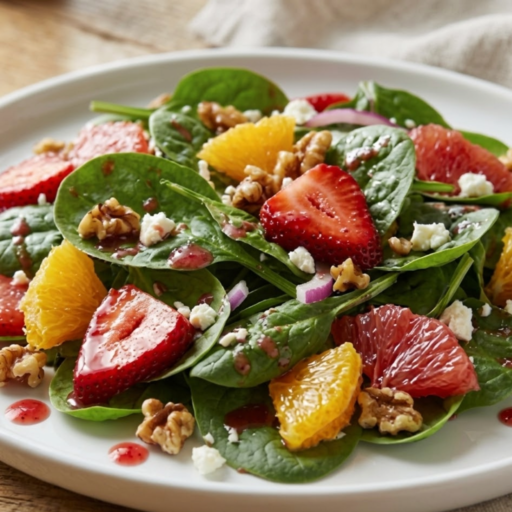 Spinach & Walnut Salad.