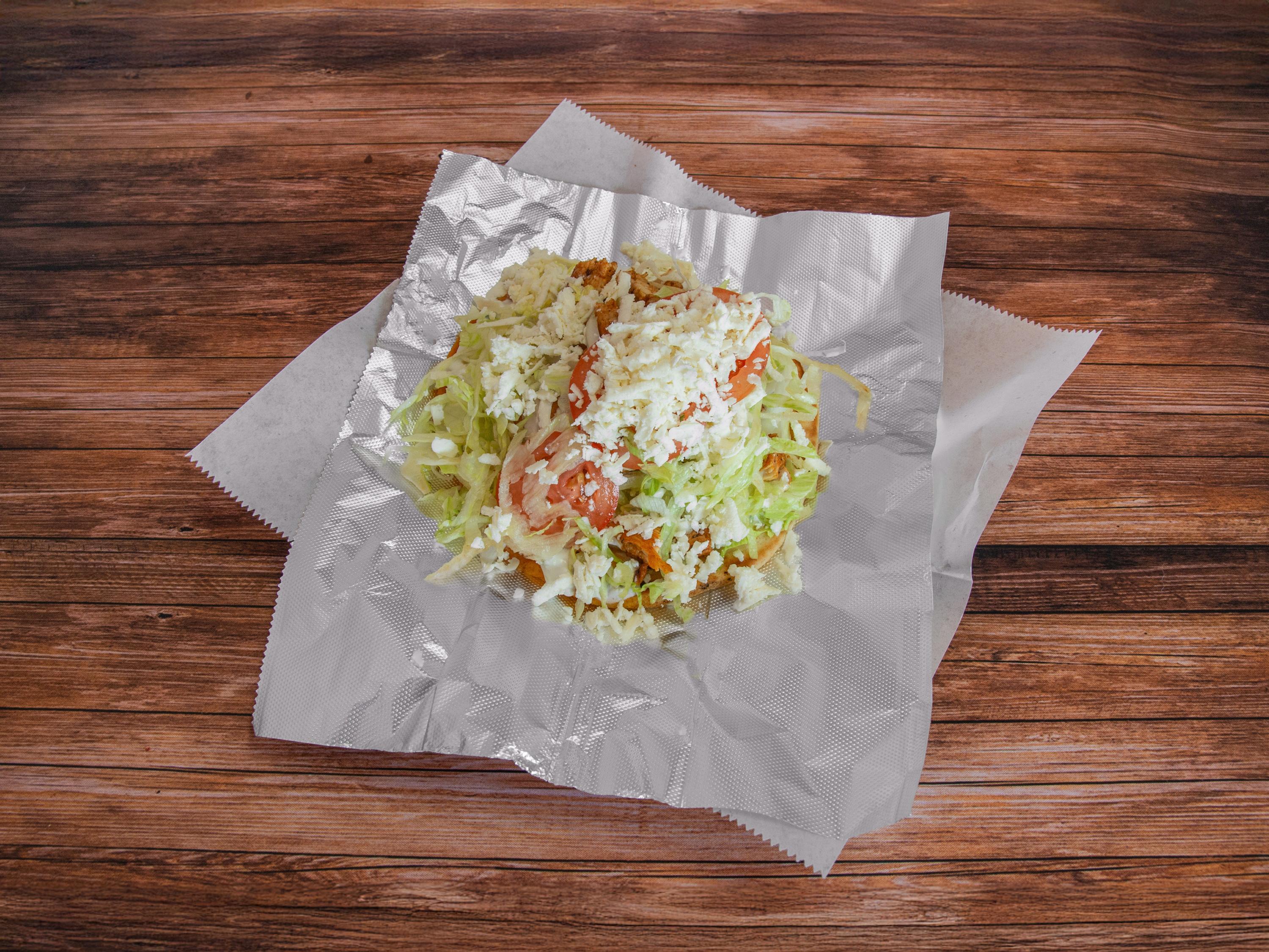 Chicken Breast Gyro Sandwich.