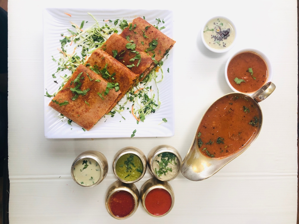 Military Ghee Roast Dosa.