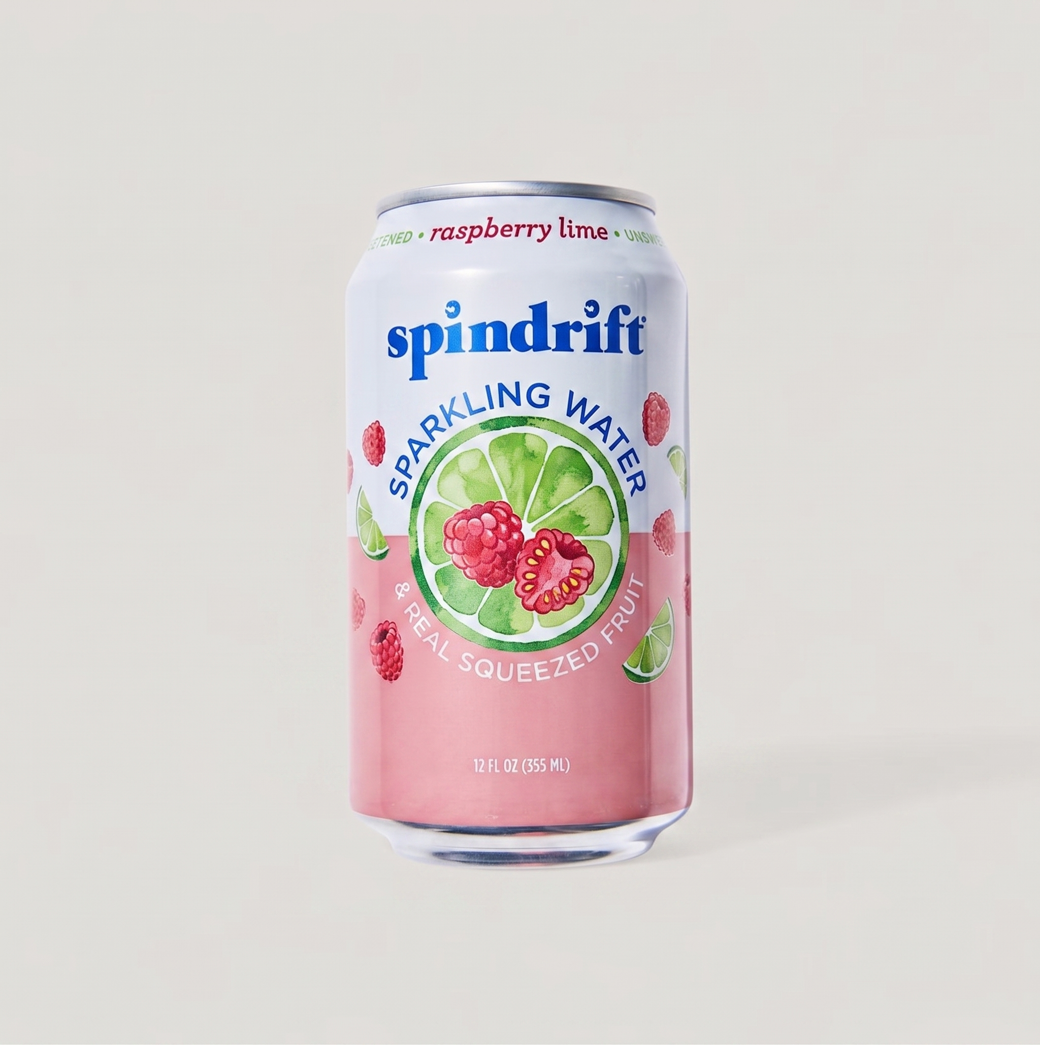 Raspberry-Lime Spindrift.