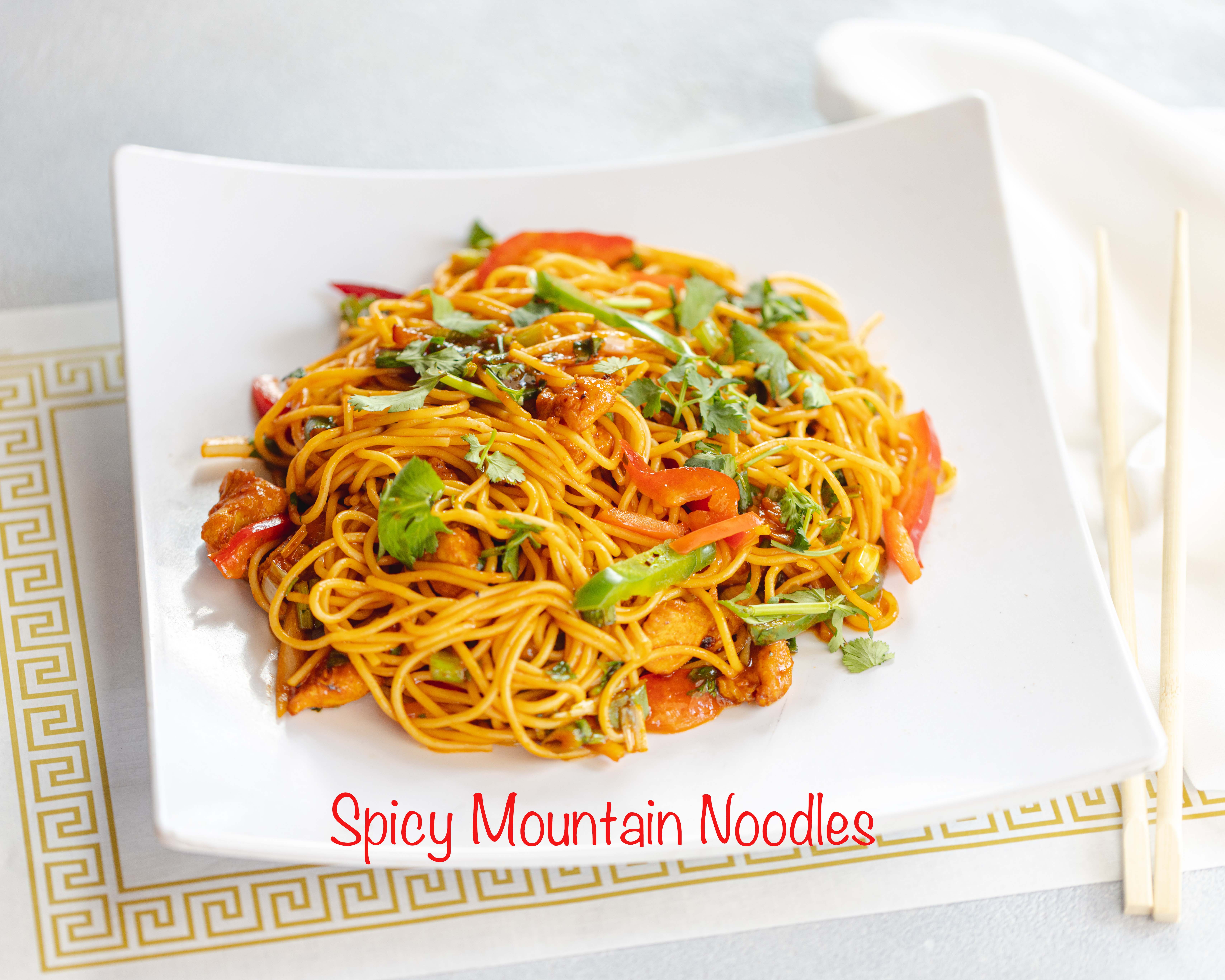 Spicy Mountain Noodles.
