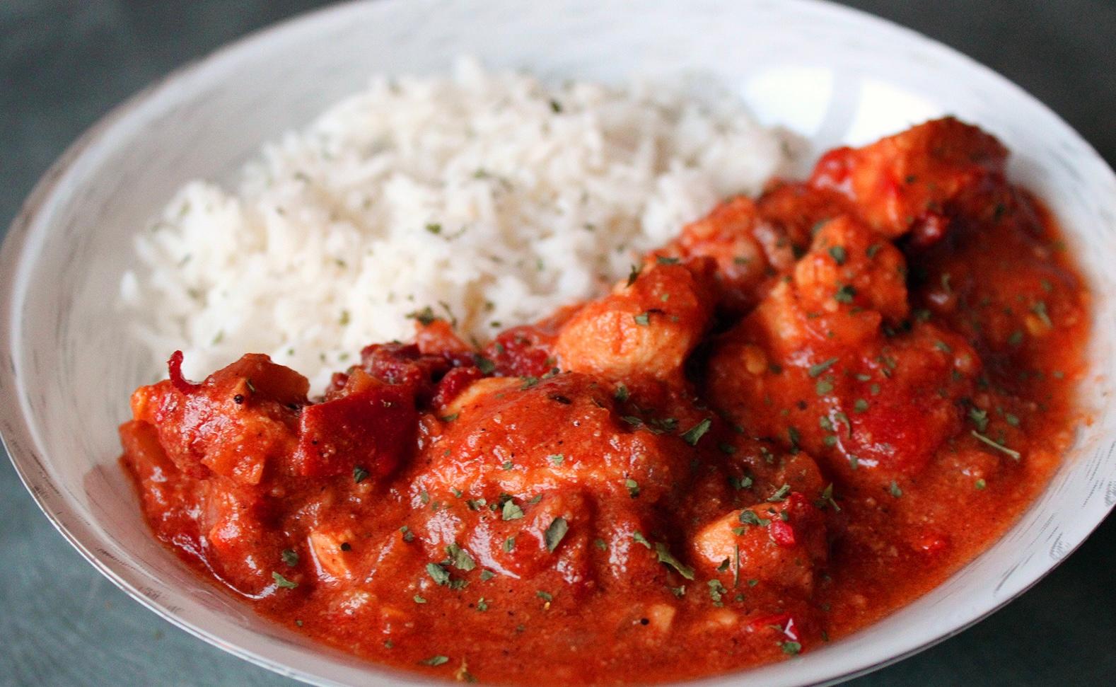 Chicken Vindaloo.