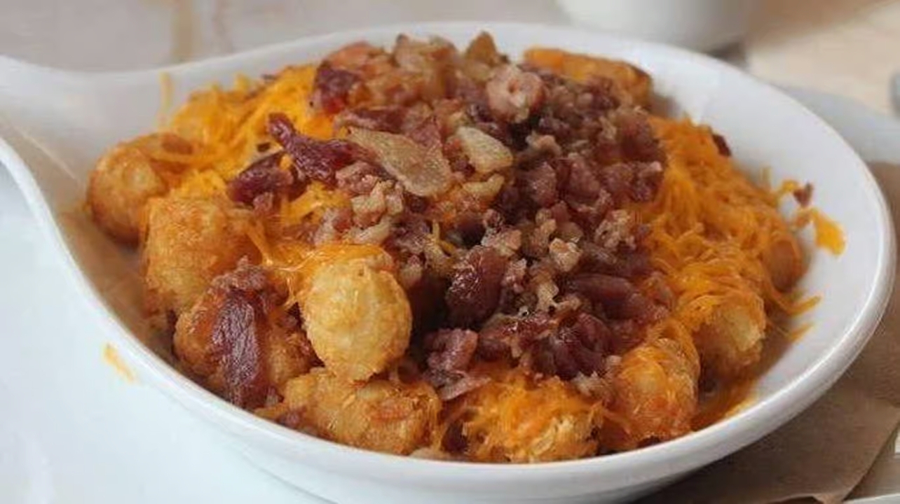 Loaded Hash Browns.