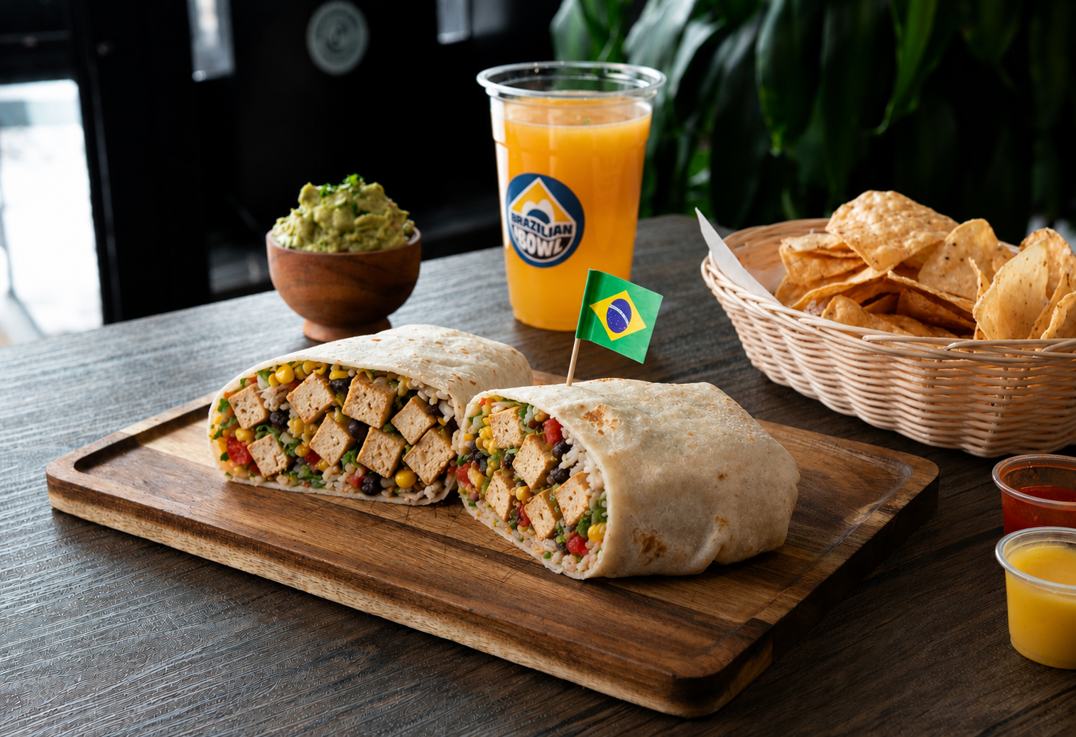 Vegan Burrito.