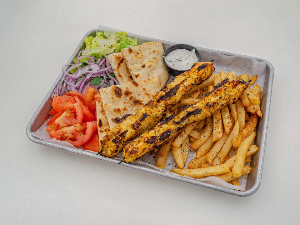 YA 2 mix & match Souvlakia.